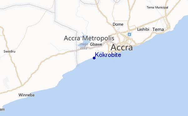 Kokrobite Surf Forecast And Surf Reports Gold Coast Ghana