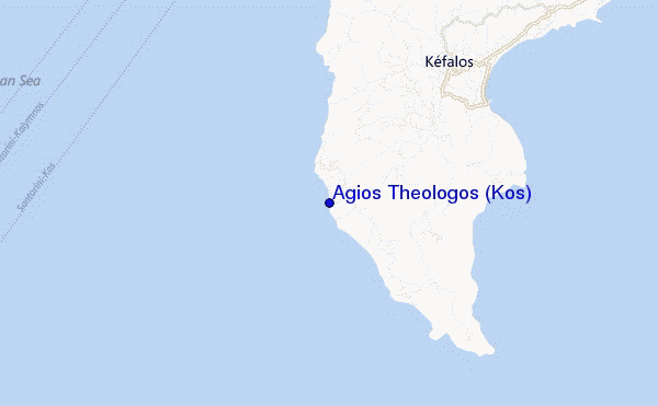 Agios Theologos (Kos) location map
