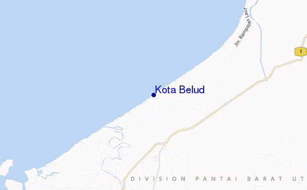 Kota Belud location map