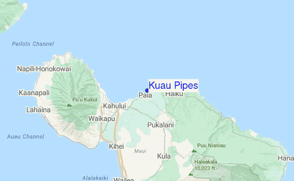 Maui Swell Chart