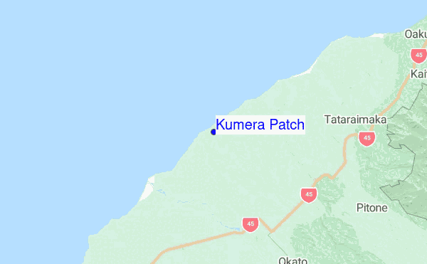 Kumera Patch location map