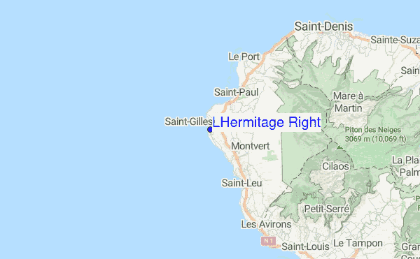 LHermitage Right Location Map