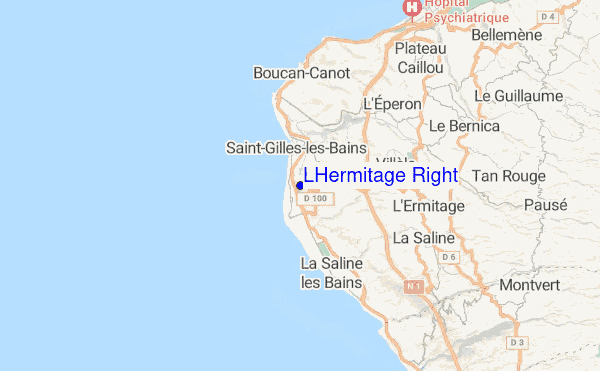 LHermitage Right location map