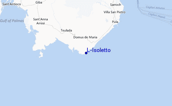 L'Isoletto Location Map