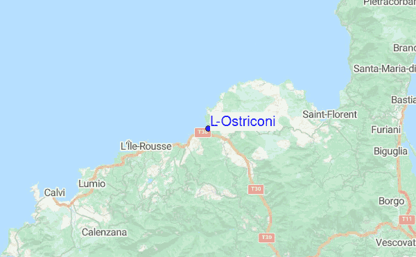L'Ostriconi Location Map