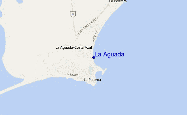 La Aguada location map