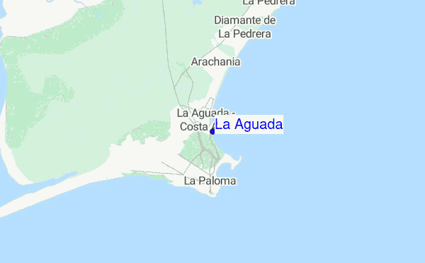 La Aguada location map