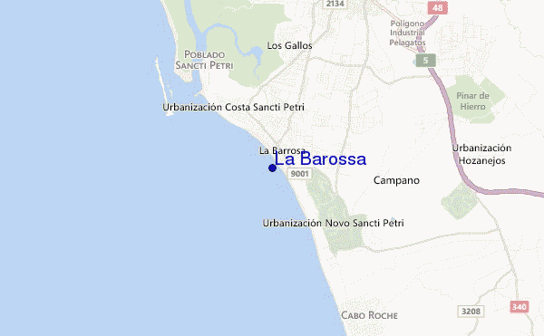La Barossa location map