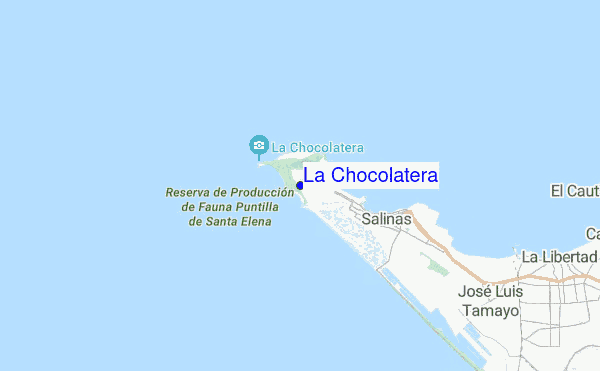 La Chocolatera location map