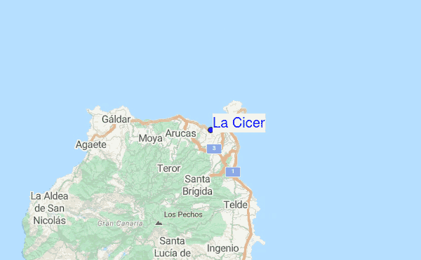 La Cicer Location Map