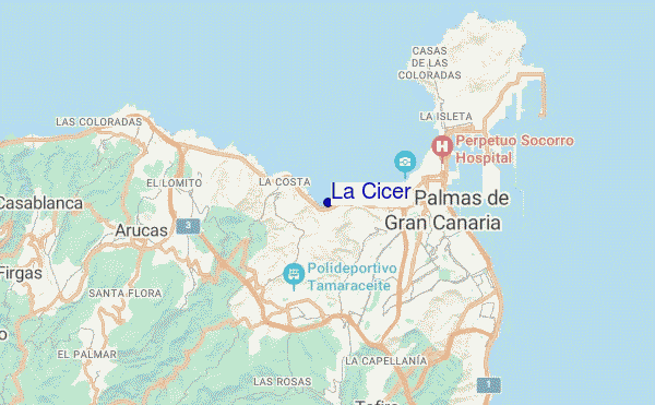 La Cicer location map