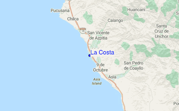 La Costa Location Map