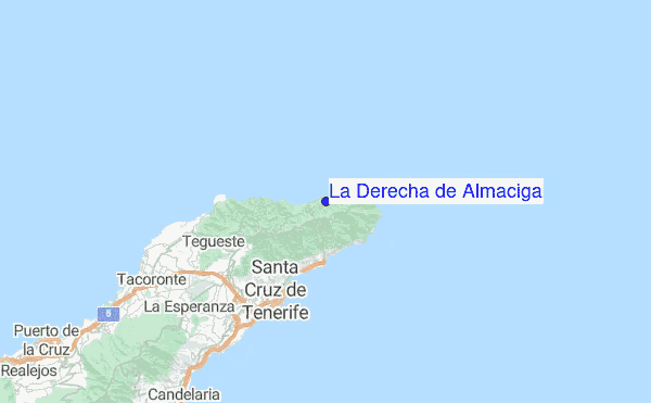 La Derecha de Almaciga Location Map
