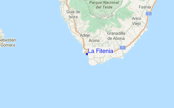 La Fitenia Location Map