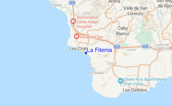 La Fitenia location map