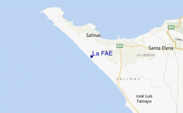 La FAE location map