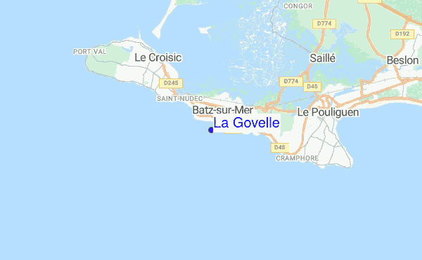 La Govelle location map