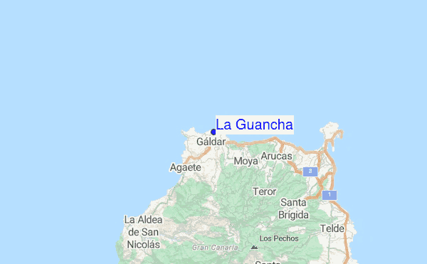 La Guancha Location Map