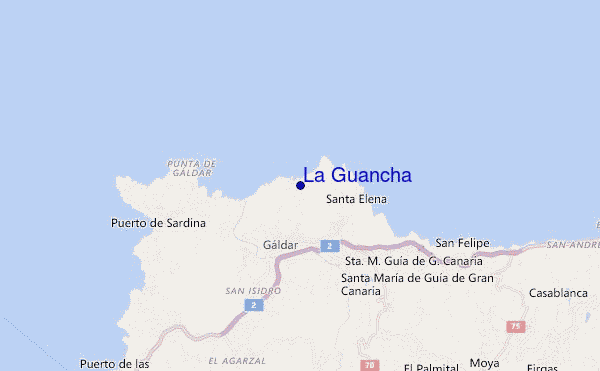 La Guancha location map