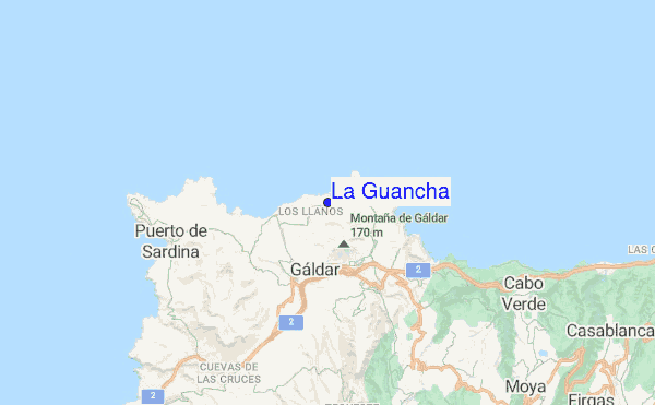 La Guancha location map