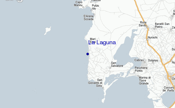 La Laguna location map