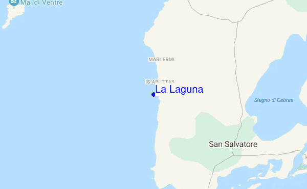 La Laguna location map