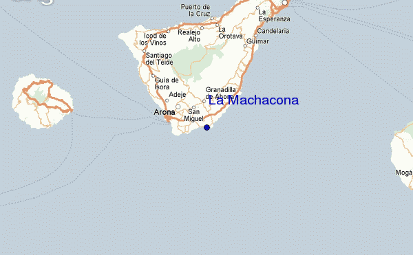 La Machacona Location Map