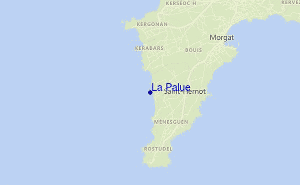 La Palue location map