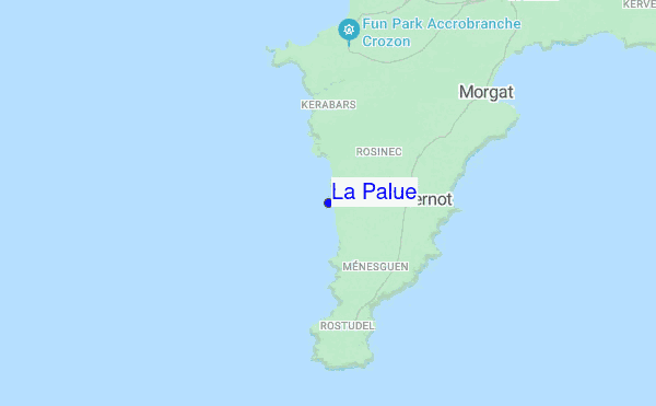 La Palue location map