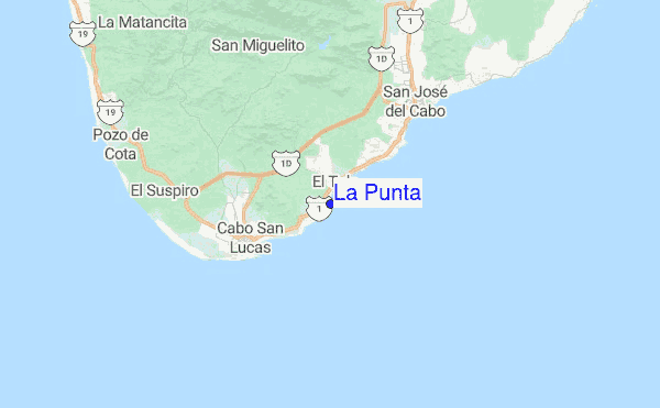 La Punta Location Map