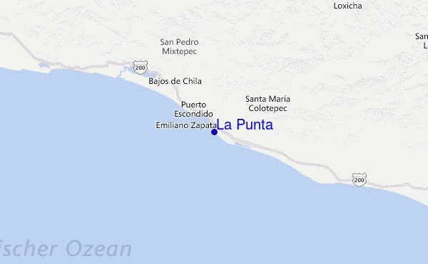 La Punta Location Map