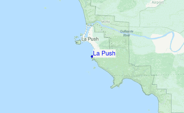 La Push location map