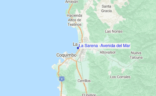 La Sarena (Avenida del Mar) Location Map