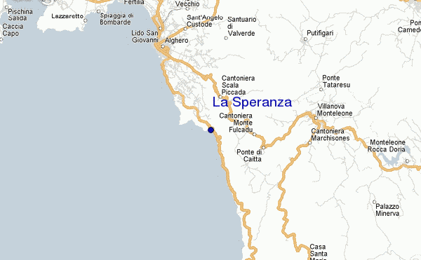 La Speranza location map