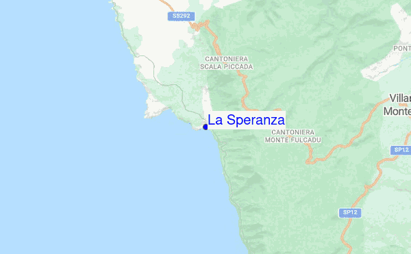 La Speranza location map