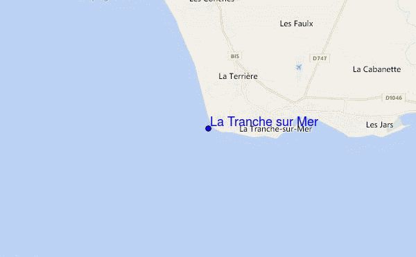 La Tranche sur Mer location map