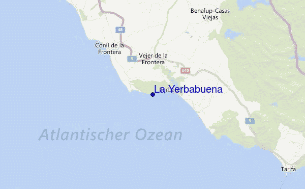 La Yerbabuena Location Map