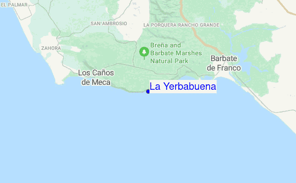 La Yerbabuena location map