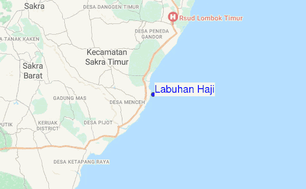 Labuhan Haji location map