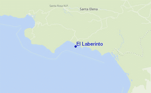 El Laberinto location map