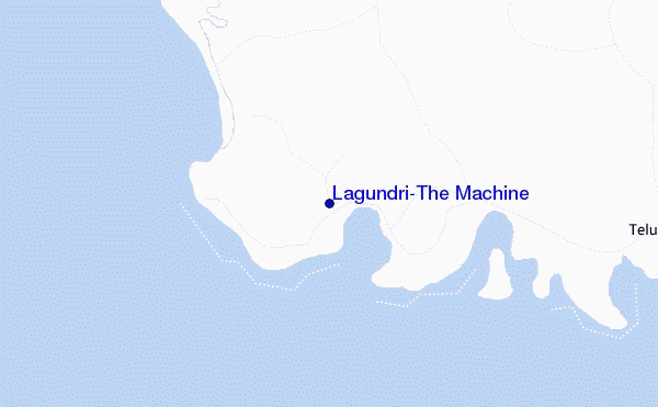 Lagundri-The Machine location map