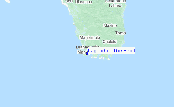 Lagundri - The Point Location Map