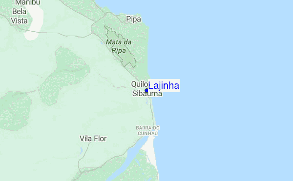 Lajinha location map