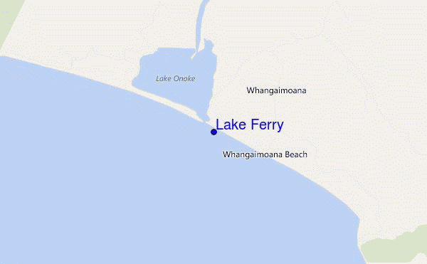 Lake Ferry location map