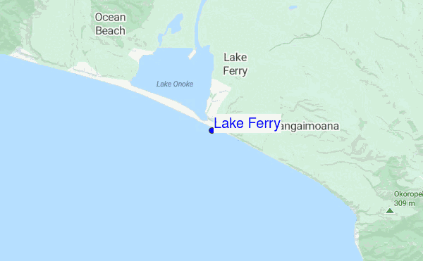 Lake Ferry location map