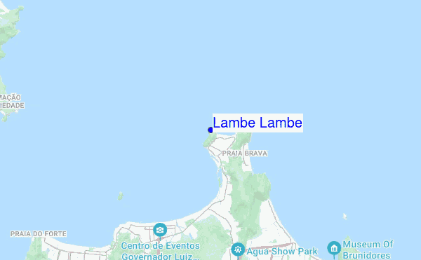 Lambe Lambe location map