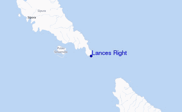 Lances Right Location Map