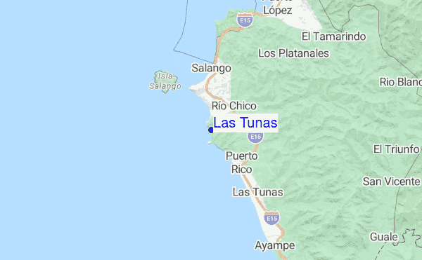 Las Tunas location map