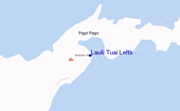 Laulii Tuai Lefts location map