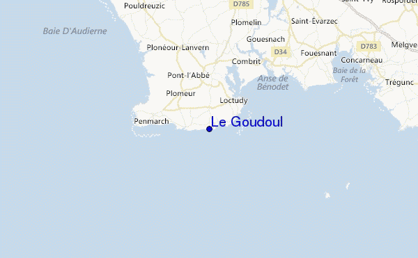 Le Goudoul Location Map